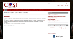 Desktop Screenshot of cosiemea.org